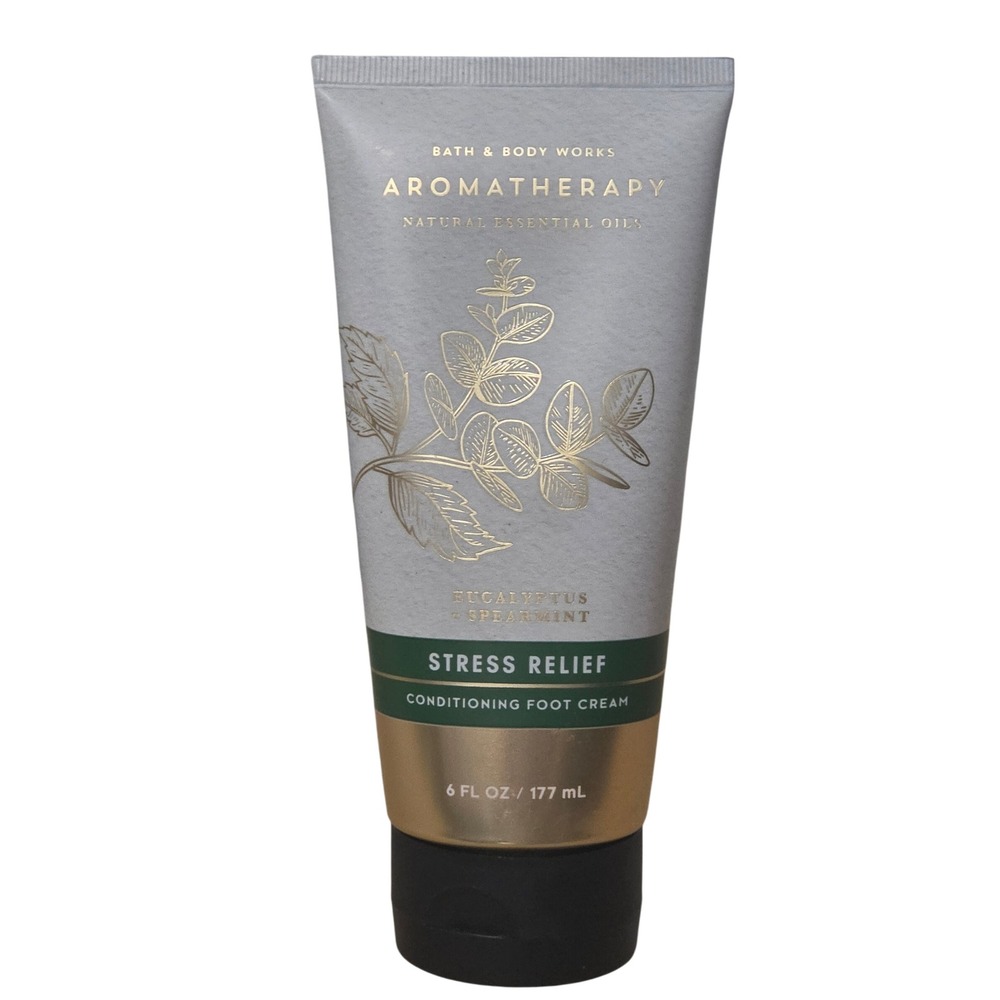 Bath & Body Works Aromatherapy Eucalyptus Spearmint Stress Relief Foot Cream 6oz